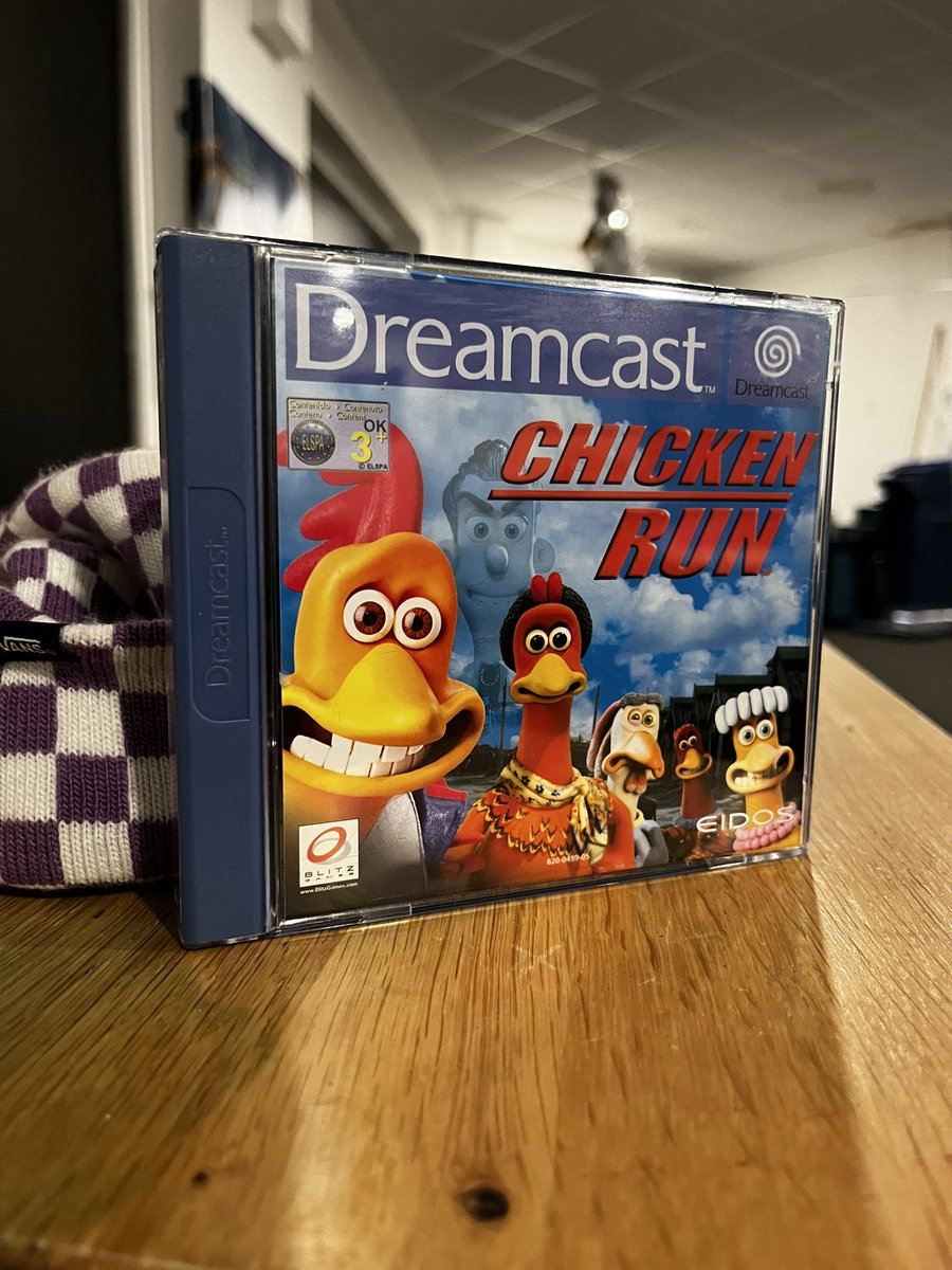 tobythemills's tweet photo. Bag secured (Chicken Run for the Dreamcast) https://t.co/0dZ7flxGsy