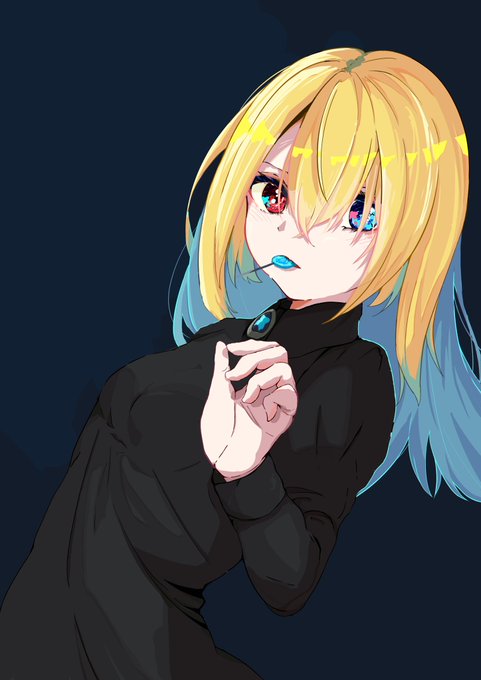 オッドアイのtwitterイラスト検索結果