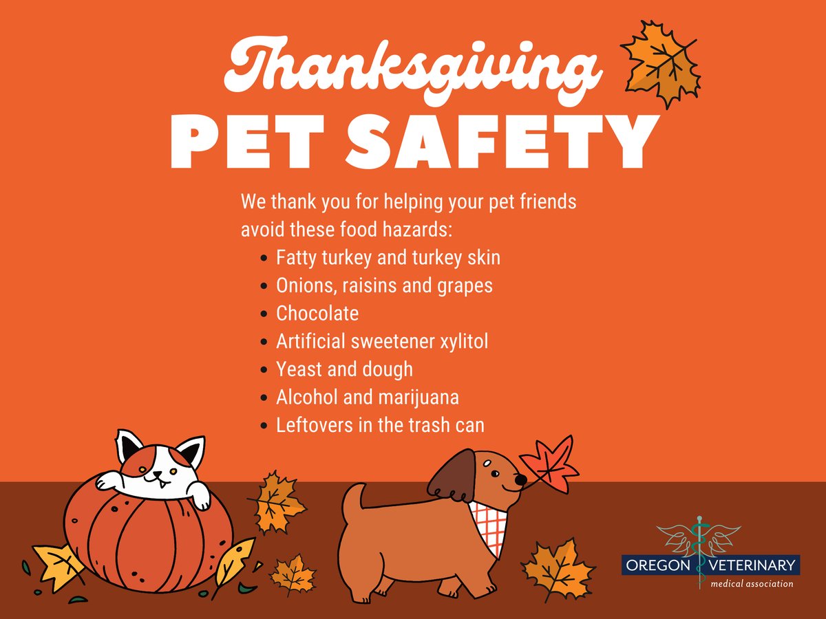 Tweet by Oregon Veterinary Medical Association