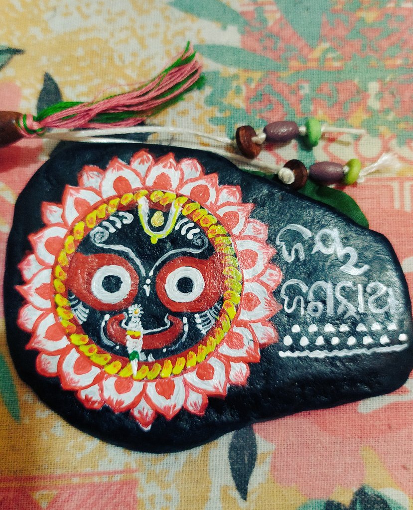 #colours #PebbleArt #JaiJagannatha 
#ରଙ୍ଗତୁଳୀ ଅନେକ ଦିନ ପରେ ଆଙ୍କିଲି...