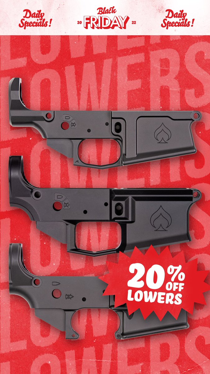SHOP NOW: ballisticadvantage.com/lowers