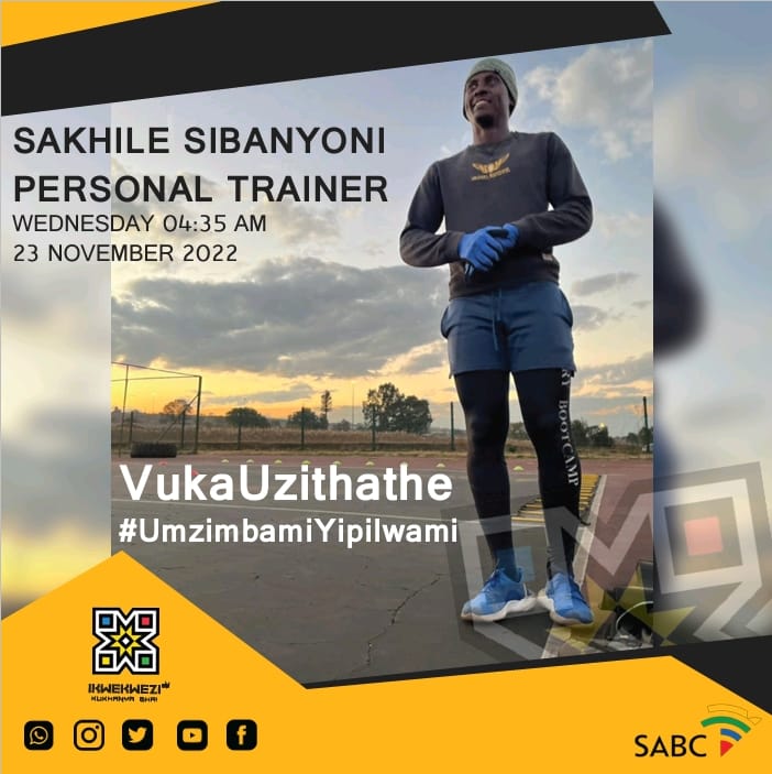 #VukaUzithathe 04h00-05h00 || #UmzimbamiYipilwami

👤 Sakhile Sibanyoni, Personal Trainer
🎙️ Thandymamakhe
📻 @Ikwekwezi_FM DSTV804

#FitnessMotivation #bodycheck #wellnessjourney #FitnessGoals