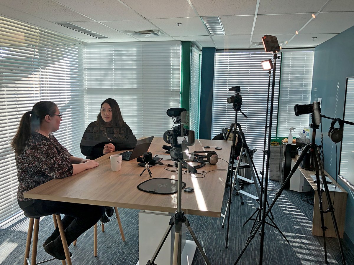 set_bc's tweet photo. Our educator Jessy had a followup interview with SLP Andrea from #SD40 on the #AAC workshop they hosted earlier this month. #BCed #supportingStudents #DevelopingPartnership #buildingCapacity #Teamwork #SpeechLanguagePathologist @newwestschools #NewWest #InclusiveClassroom #SLP https://t.co/y4uQDIEG44