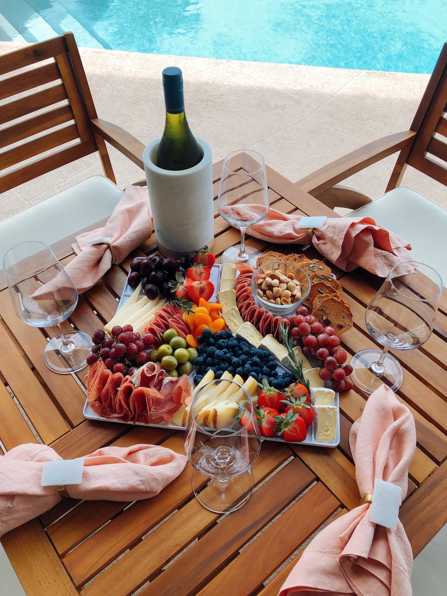 Need an appetizer idea for Thanksgiving?? How beautiful is our charcuterie made-easy plate by @grazinghaus . 3 sizes available-regular, mini and round. Shop now and save 40%!!!