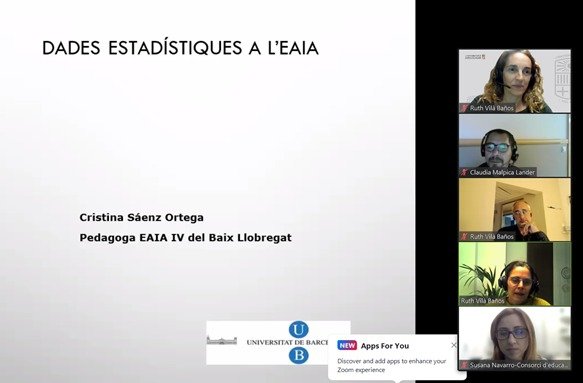 RuthVil2's tweet photo. Cal la formació estadística als professionals de la pedagogia que treballen a l àmbit social? Cristina Sáenz ens ajuda a reflexionar-hi des del marc de l EAIA. #pedagogia #ub #mideme https://t.co/lx1250GxLl