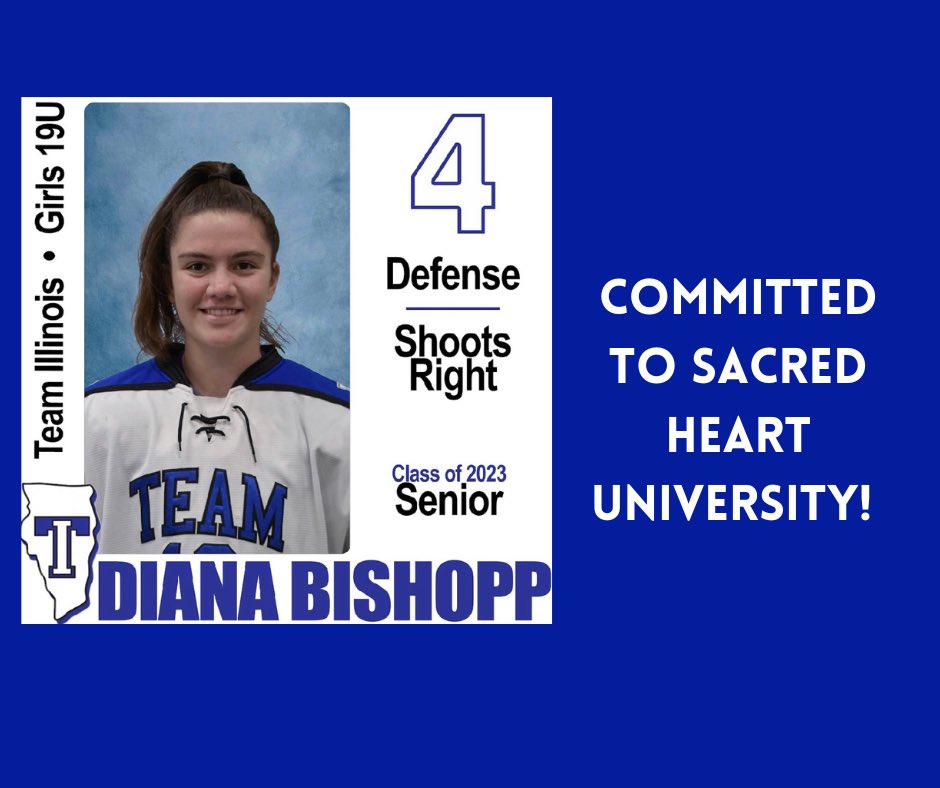 Congratulations Diana on committing to DI Sacred Heart! @AHAI_1