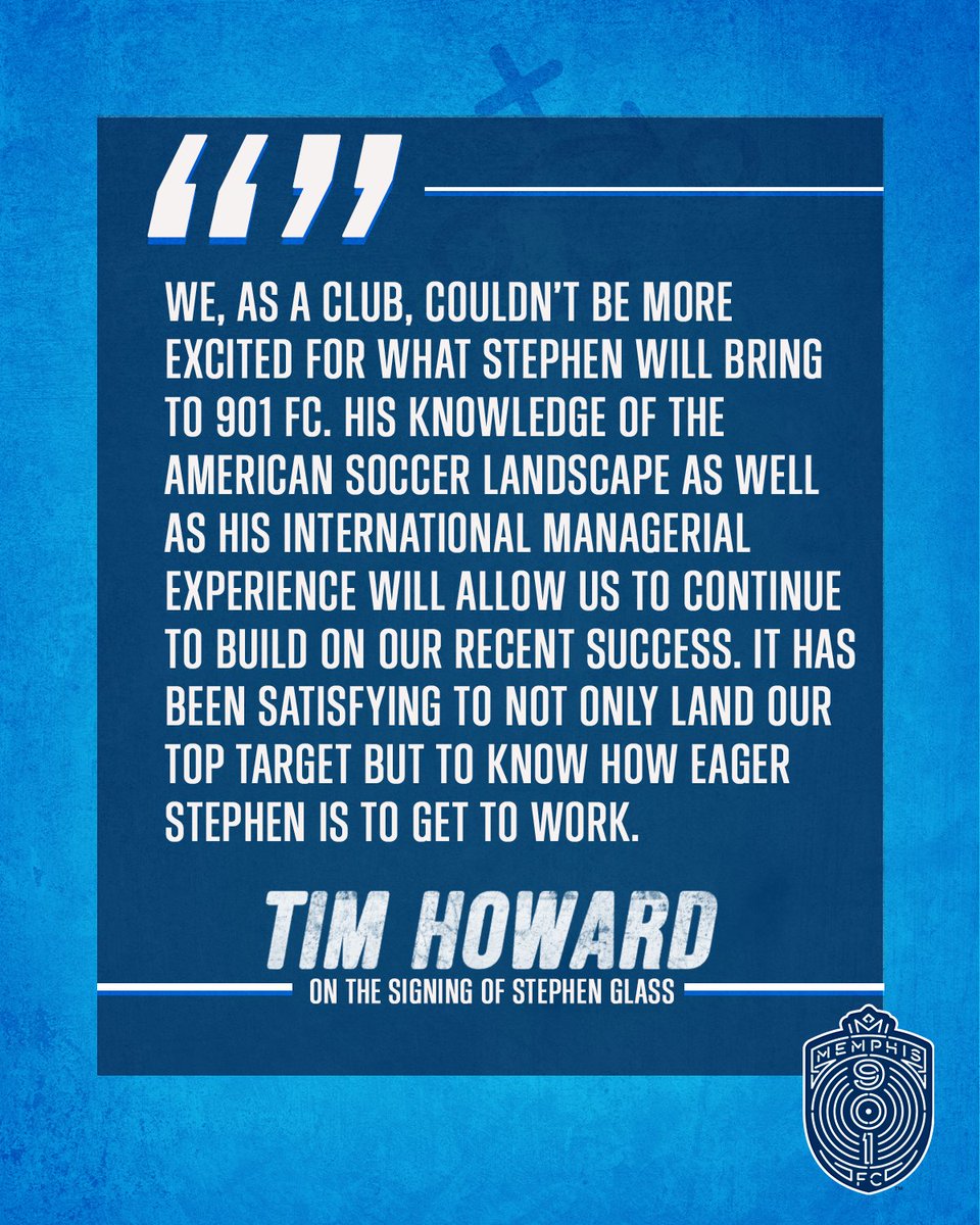 Memphis901FC's tweet image. 💬From our Sporting Director, @TimHowardGK 

#DefendMemphis | #NewLevel🔏