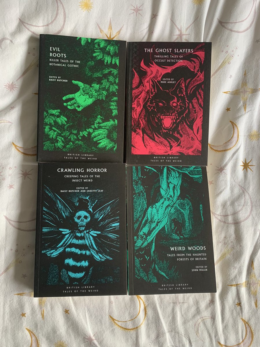 another thank you to the amazing @BL_Publishing and @britishlibrary for these AMAZING books!! I’m so happy I shed a tear when I opened the package! 

#talesoftheweird