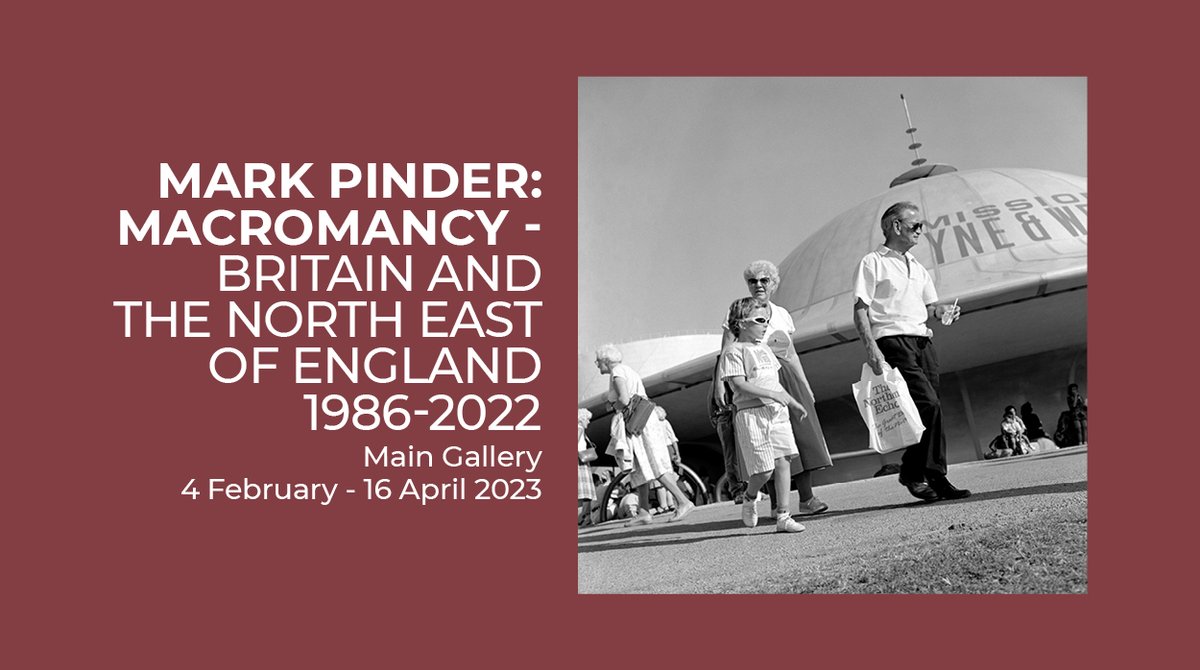 NGCA (@ngcasunderland) on Twitter photo Our next main exhibition will be 'Mark Pinder: Macromancy ā Britain and the North East of England 1986-2022' - a retrospective drawing on over 35 years of <a href="/markpinderphoto/">Mark Pinder</a>'s photographic archives covering British social & political life since 1986.
Running from 4 Feb-16 Apr 23. Our next main exhibition will be 'Mark Pinder: Macromancy ā Britain and the North East of England 1986-2022' - a retrospective drawing on over 35 years of <a href="/markpinderphoto/">Mark Pinder</a>'s photographic archives covering British social & political life since 1986.
Running from 4 Feb-16 Apr 23.