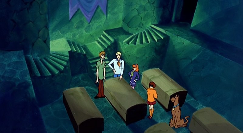 ScoobyandCam's tweet image. Happy 53rd Anniversary to “A Gaggle of Galloping Ghosts”. This episode is from “Scooby-Doo, Where Are You!” Season 1, episode 11. This episode aired on November 22nd, 1969 on CBS.

#ScoobyDoo #Shaggy #ScoobyDooWhereAreYou #Velma #Daphne #Fred #MysteryMachine