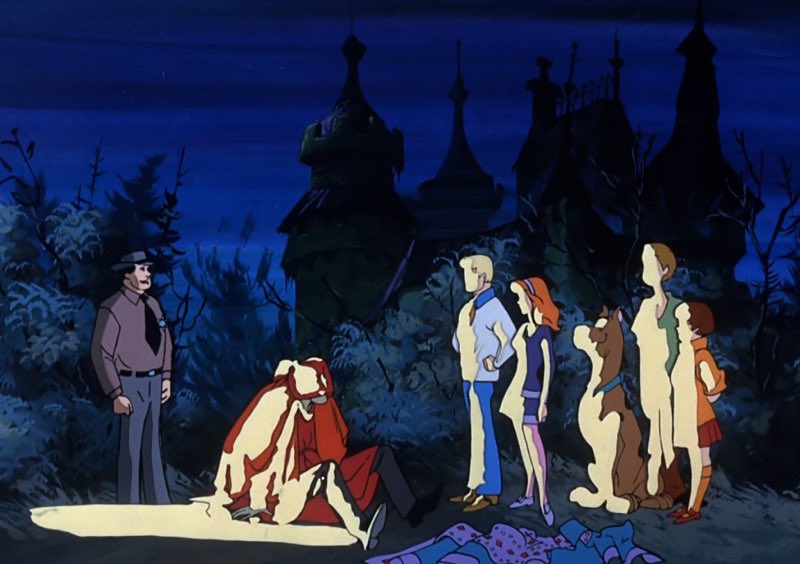 ScoobyandCam's tweet image. Happy 53rd Anniversary to “A Gaggle of Galloping Ghosts”. This episode is from “Scooby-Doo, Where Are You!” Season 1, episode 11. This episode aired on November 22nd, 1969 on CBS.

#ScoobyDoo #Shaggy #ScoobyDooWhereAreYou #Velma #Daphne #Fred #MysteryMachine