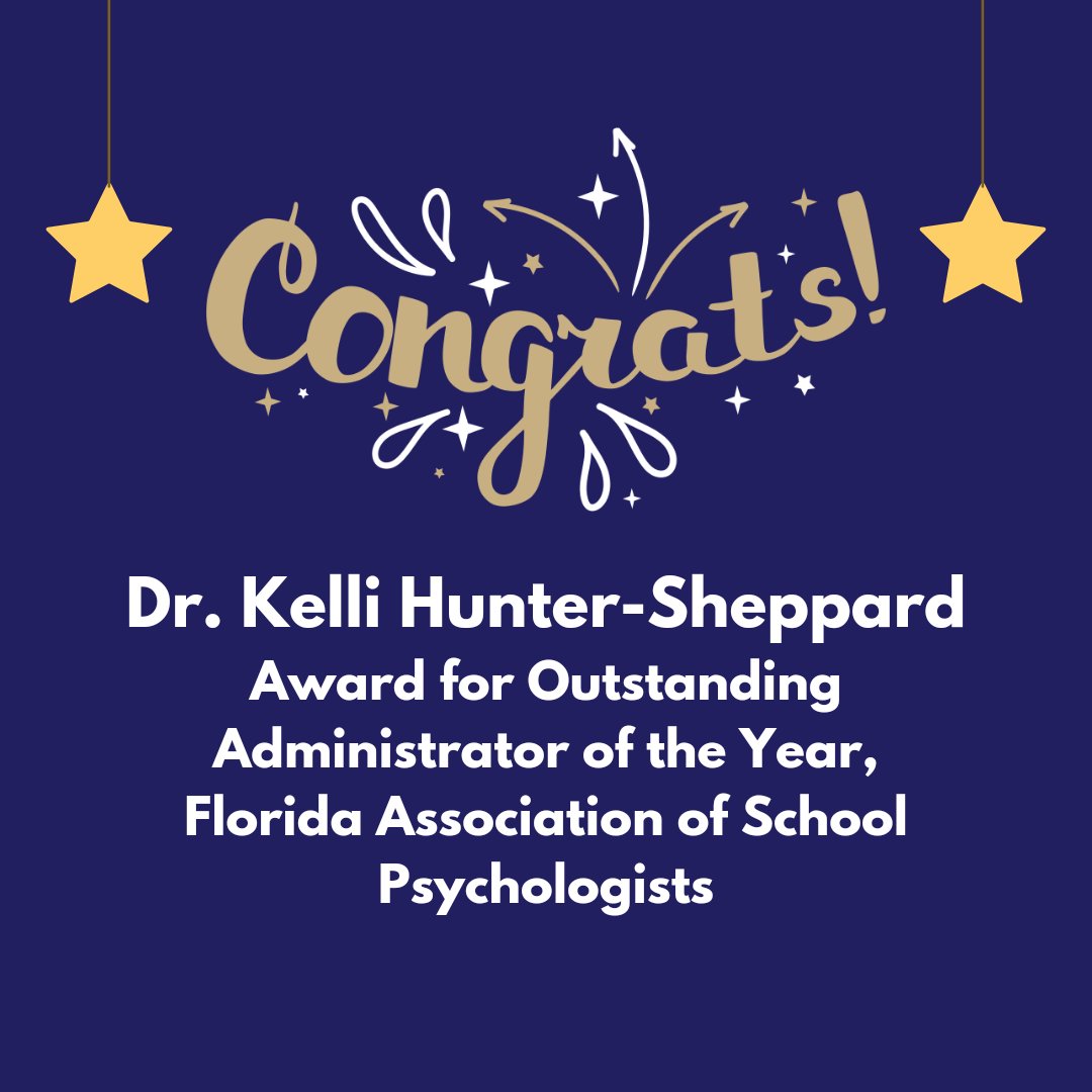 OfficeofESE's tweet photo. A huge congratulations to a few of the award-winning members of our psychological services team, Dr. Kelli Hunter-Sheppard, Ms. Naylet LaRochelle, &amp; Ms. Maria Arguelles, for their recognition from @FLschpsychs! We could not be prouder of this amazing group of professionals! https://t.co/hwPhAsv0p1