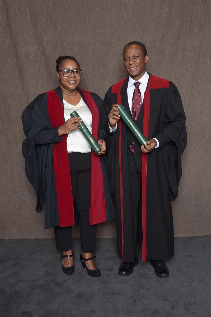 _ZACOPH's tweet photo. Fellows of the RCPE! Congratulations Dr Chansa and Dr Mateyo #ZACOPH #HumanResourceForHealth #UHC https://t.co/6Dhsbd9Bzf