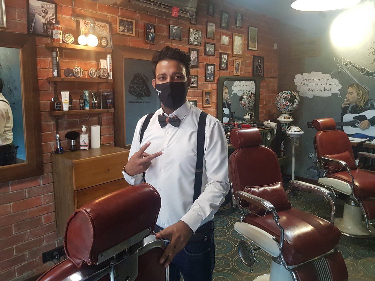 Closest shave 🪒ever at 🇨🇦 owned Chop Shop 
in 📍Anjuna, Goa 

Always exciting to see a small 🇨🇦 business thriving and expanding!
Check them out on #Instagram &amp; when in #Goa do not miss visiting!

 Thanks Martin, Ken &amp; Farooq
@martinoprihoda
<a href="/CanadainIndia/">Canada in India</a> 🇨🇦🤝🇮🇳