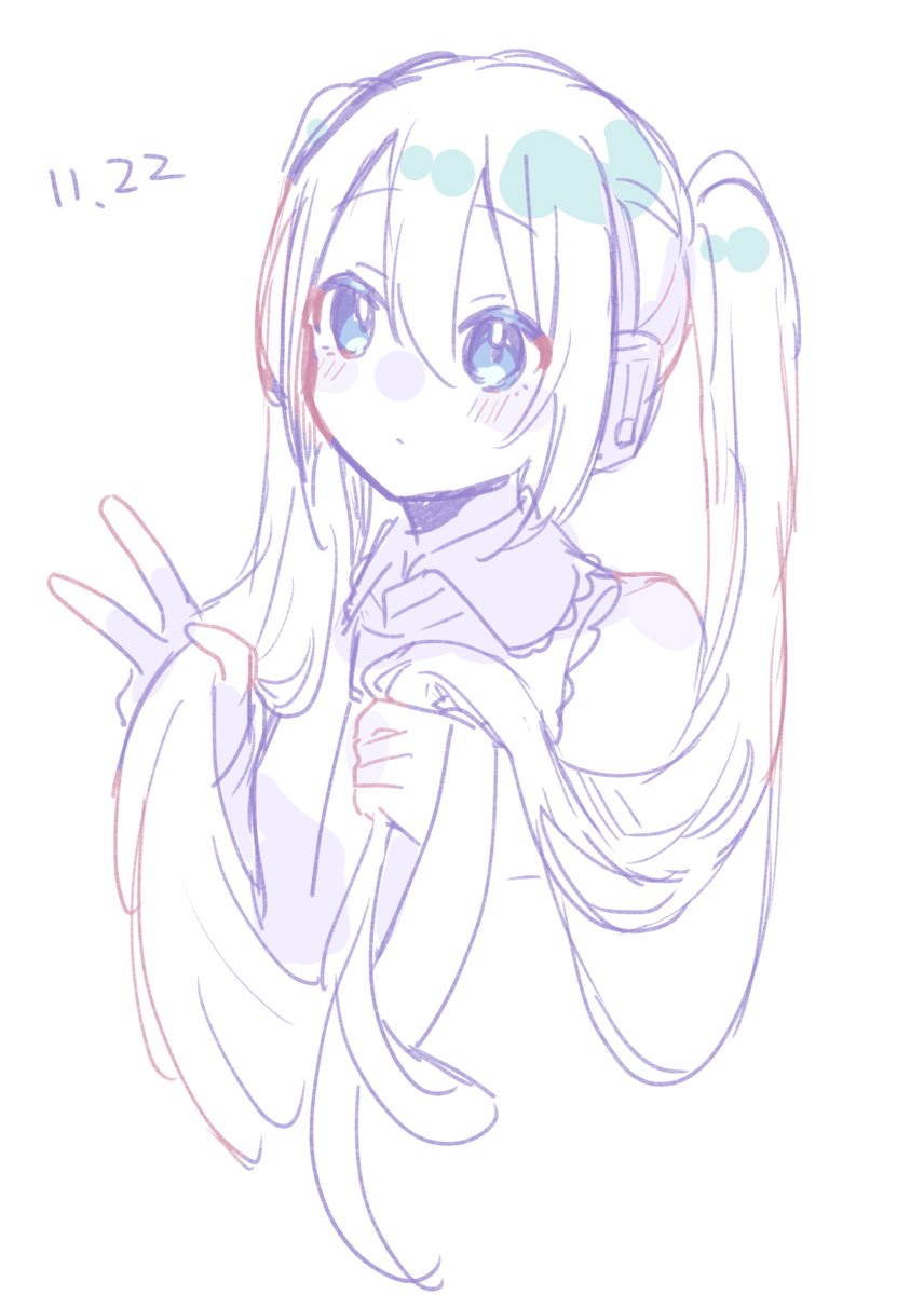 初音ミク 「」|れゐなのイラスト