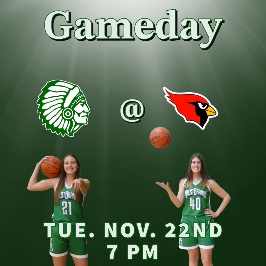 Warriors head to Canfield tonight to take on the Cardinals in a non conference matchup.