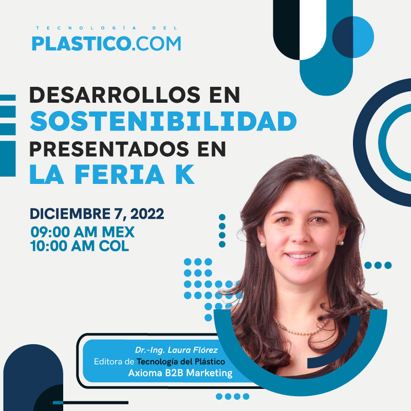 ✅¡Próximo Webinar Desarrollos en sostenibilidad presentados en la feria K! 
Regístrese aquí: bit.ly/3ADlV8e 📢
En este Webinar abordaremos los principales focos de sostenibilidad en las diferentes industrias.