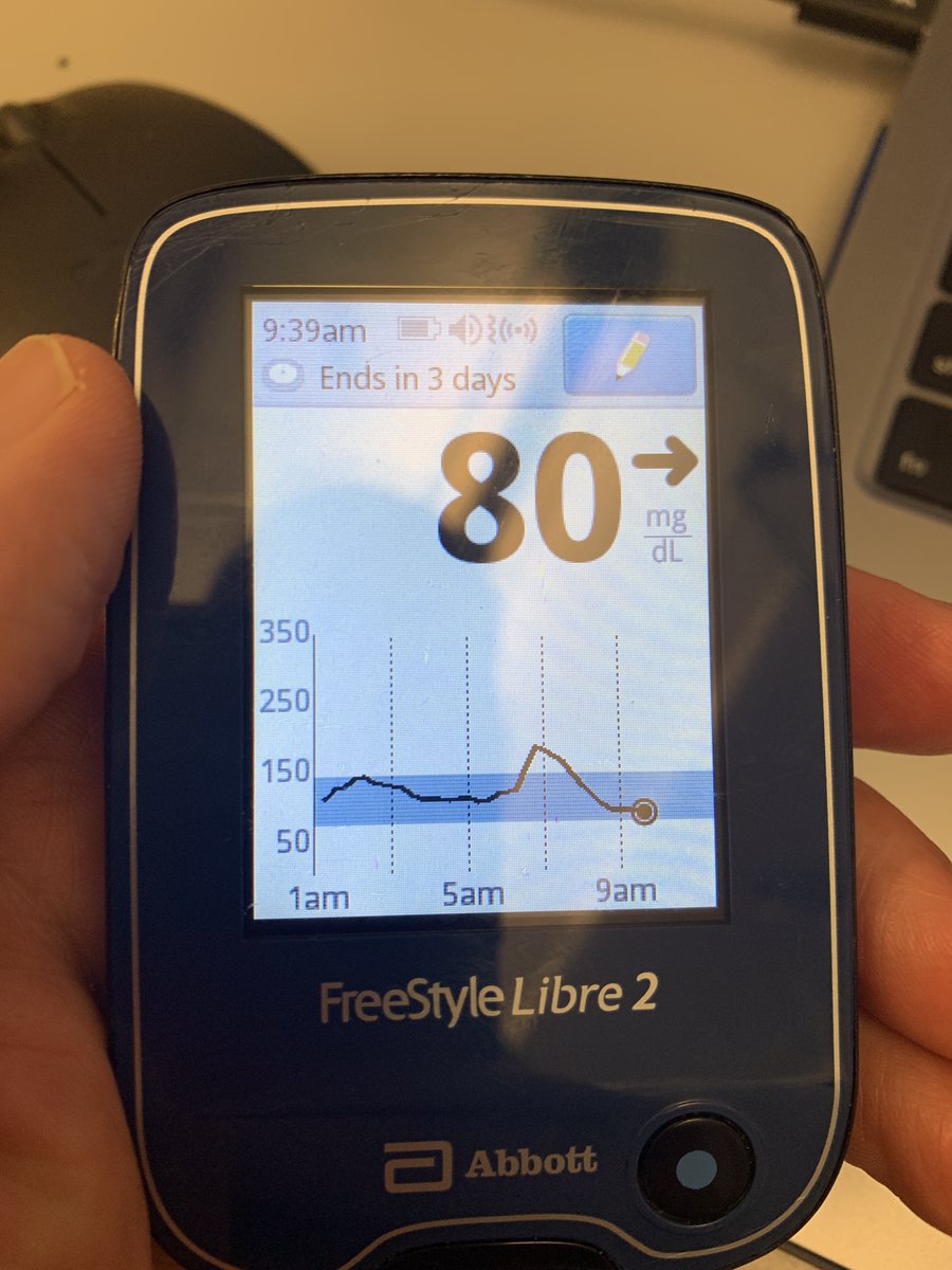 OrenCNN's tweet photo. Super early breakfast... and it all worked out well for #myBS after that. #diabetes #DiabetesAwarenessMonth #type1diabetes https://t.co/4TvXxsb1GY