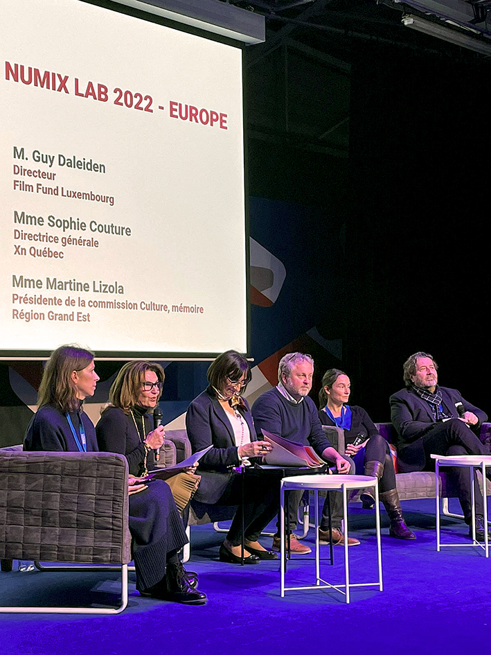 mboisvert_dg's tweet photo. Le #Québec accorde une place essentielle à la coopération avec la 🇫🇷 dans le secteur des industries culturelles et créatives en numérique.
Avec le lancement du #NumixLab, les créateurs et professionnels québécois vont rencontrer des partenaires à Metz et sa région. https://t.co/yyrm3PKPjw