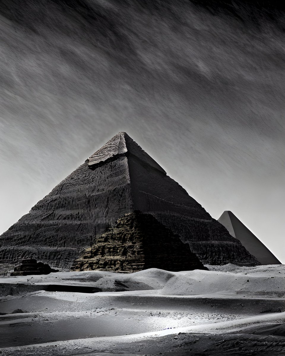 ItsJav0's tweet photo. Great pyramids resembling nuclear reactor. Dystopian and grim background, Influence: john kenn mortensen, Medium: matte painting
#madewithai #aiart #digitalart #AI #painting #interesting
Made with @get_starryai https://t.co/1xEZ14bnMM