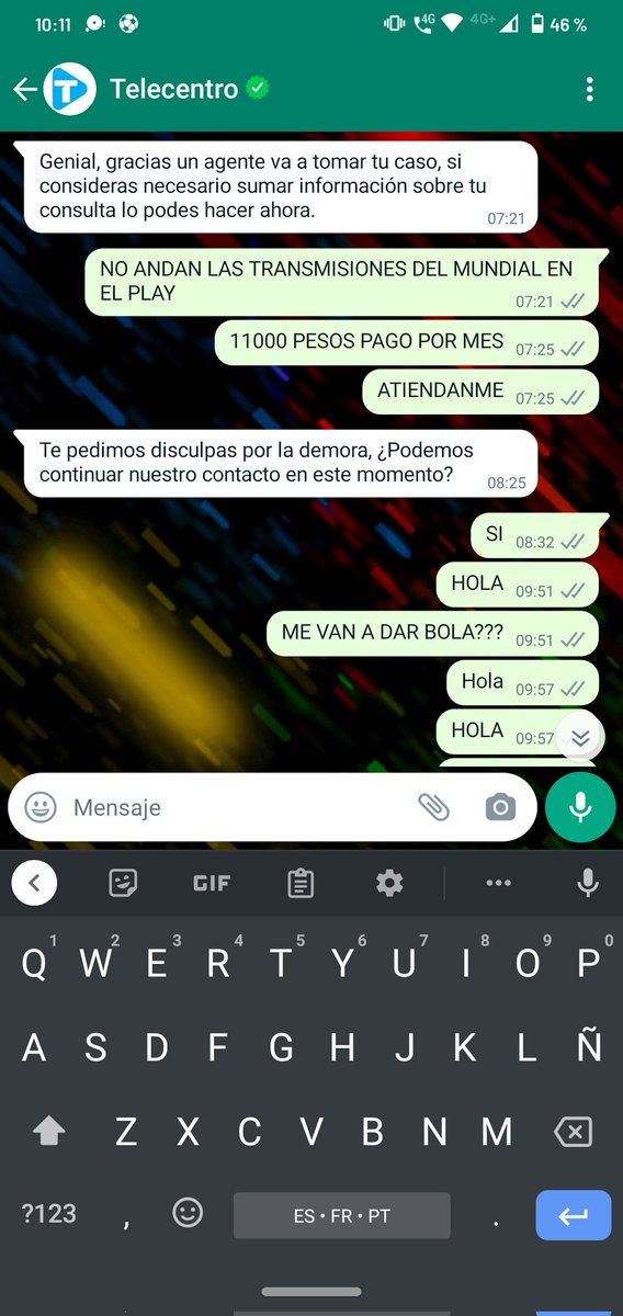 leddyzepp's tweet photo. @TelecentroAyuda hola genios de la vida, se podrían dignar a responder mínimamente, a poner la carita, si no es mucha molestia https://t.co/UX8zEyB0jc