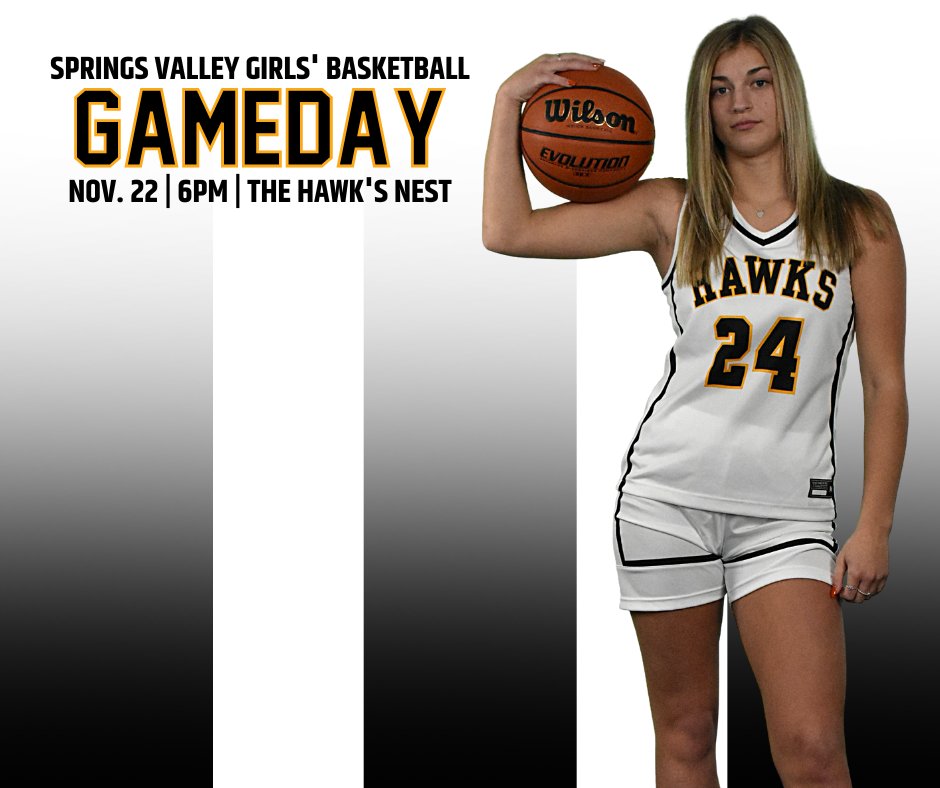 PLAC play starts TONIGHT against Mitchell! We'll see you at The Nest for a varsity doubleheader with <a href="/blackhawk_bball/">Springs Valley Boys Basketball</a> starting at 6!