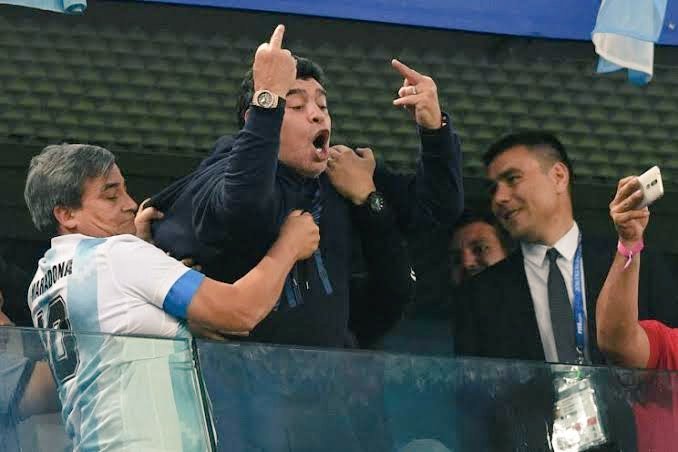 Diego Maradona from the heaven

#Messi #Argentina #ARGKSA #ARGSAU