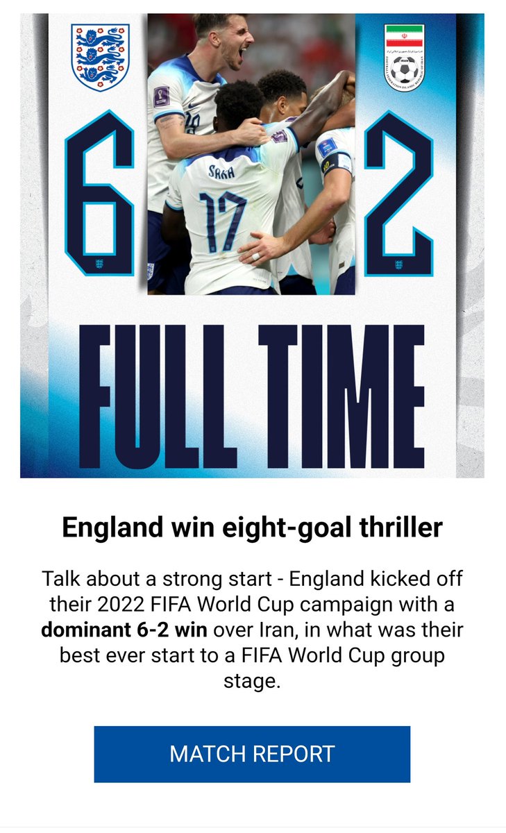 Joseph93Taylor's tweet photo. @FootballCliches can a 6-2 scoreline be referred to as an "eight -goal thriller"? https://t.co/xg2hxOGBIG