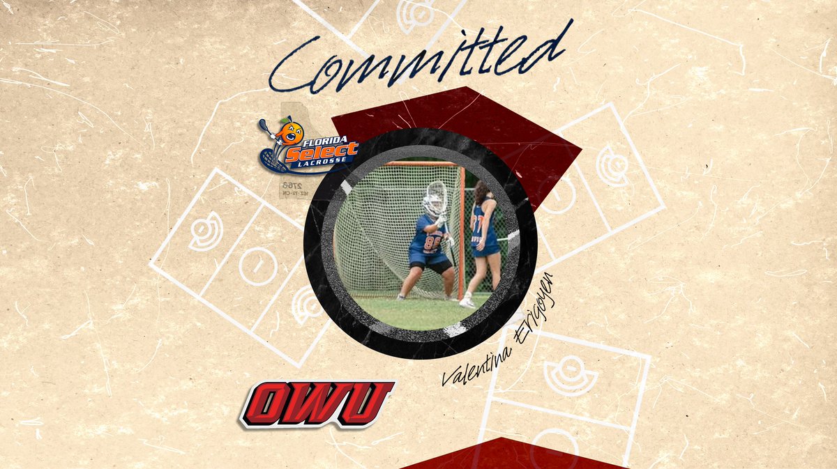Valentina Erigoyen, a Florida Select 2023 Navy Goalie, has verbally committed to DIII Ohio Wesleyan University! She has great hand speed and great composure in cage. Way to go Valentina!!