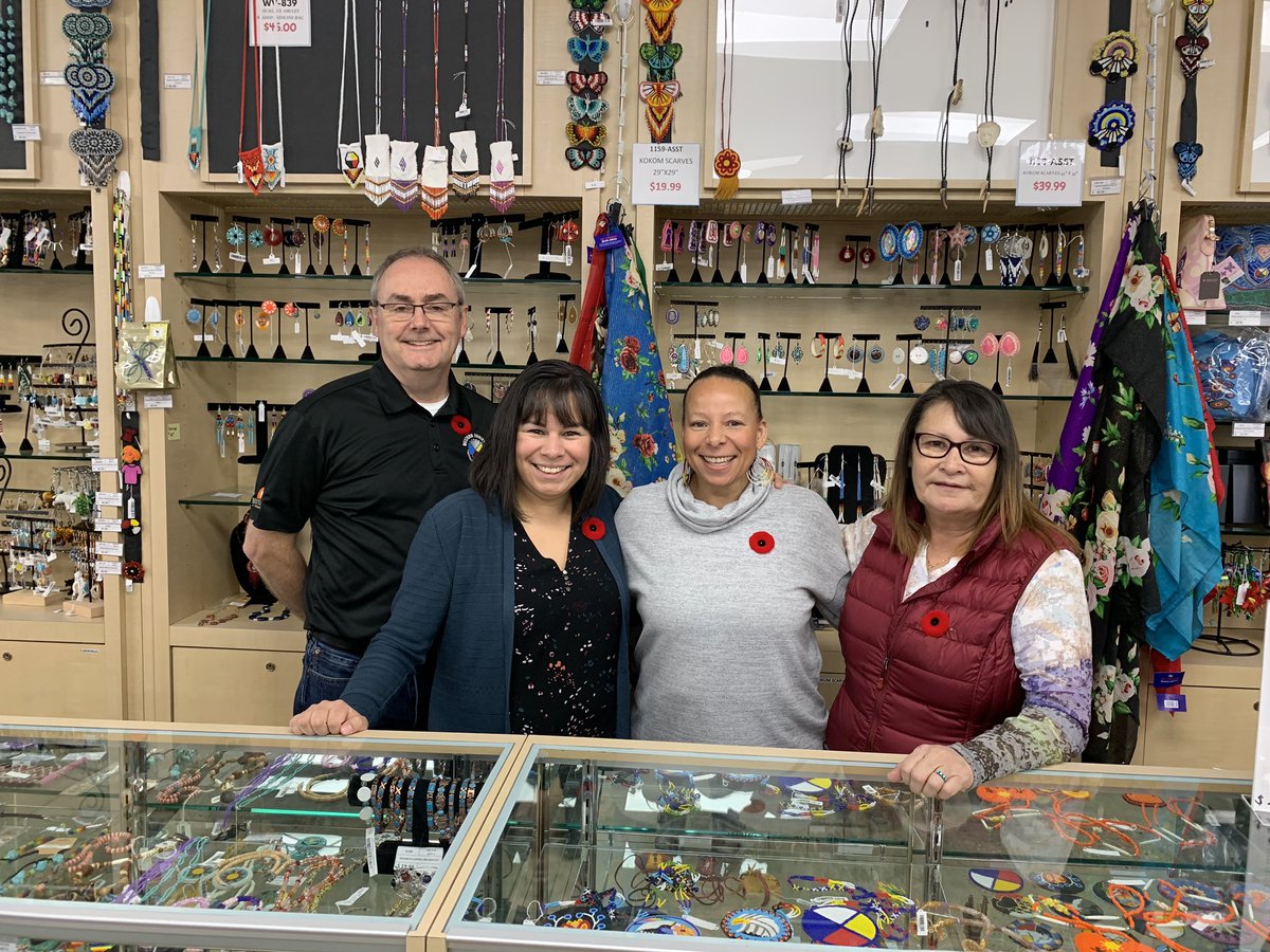 EdmAMCBC's tweet photo. Tune in at 7:10 this morning when #EdmontonAM producer @knako visits a retail store in #YEG that works every day to support #reconciliation. Find out all about Western Varieties Wholesale. #WesternVarieties https://t.co/DsiMk6NWbW