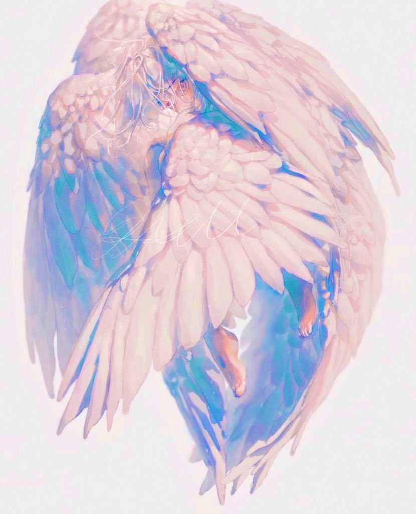 voxofchorus's tweet photo. ♪ Voxnhir ♪

Age: Eternal
Height: 6’4” (198 cms)
Body: Tall and slightly toned. Pale almost glowing skin, pearlescent hair and eyes.
Personality: A shy but entitled being. He’s described as nervous except when he’s working
Job: Messenger for the gods, Seraphim Chorus leader https://t.co/7qUvrPmP0m