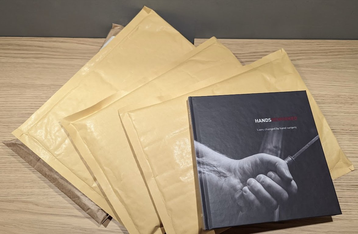 #HANDSREWORKED The first book published by the BSSH - an inspiring collection of patient stories and beautiful photography is available now. Visit bssh.ac.uk/patients/hands… to order your copy delivered in time for Christmas. #handsurgery #handtherapy <a href="/BAHTHandtherapy/">BAHT</a>