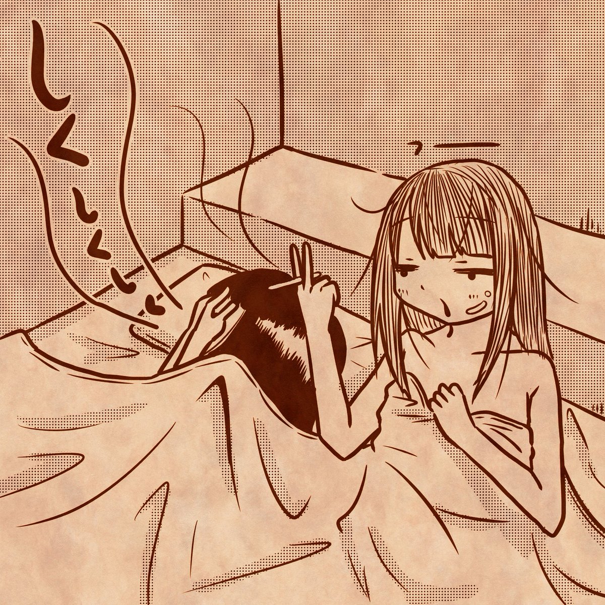 #いいにゃんにゃんの日
フォロワーの可愛い女子!抱き枕になっておくれ❤w
上手い事過去絵で4コマになったw
