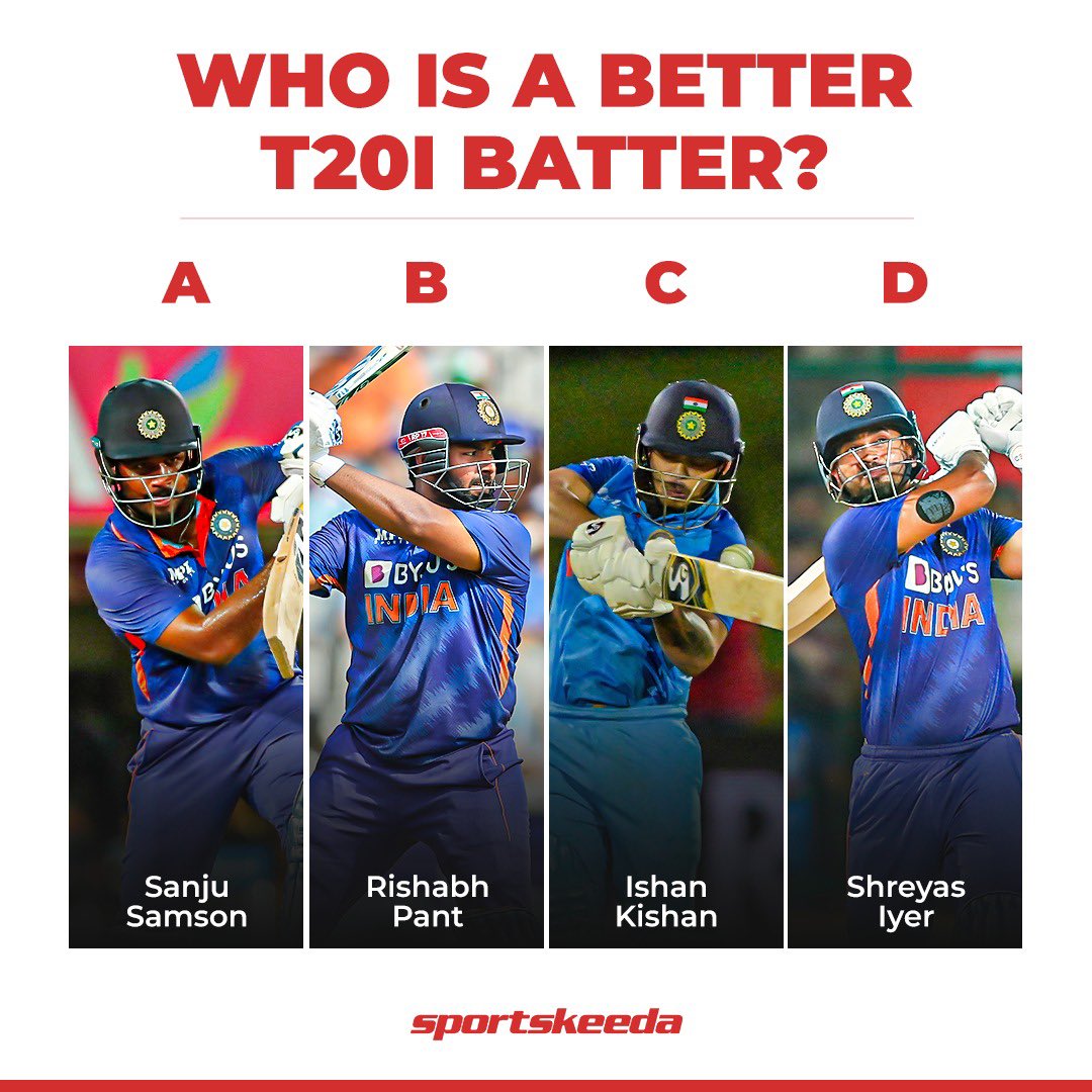 Sportskeeda's tweet photo. Let us know your views 🌟👇🏻

#crickettwitter #india https://t.co/aE8qLQCYMZ