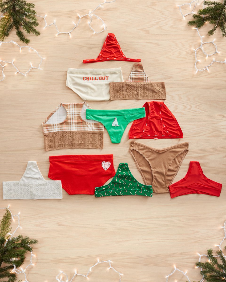 The best gift undie the tree! Shop 10 for $35 undies now: on.ae.com/6017dFiz9