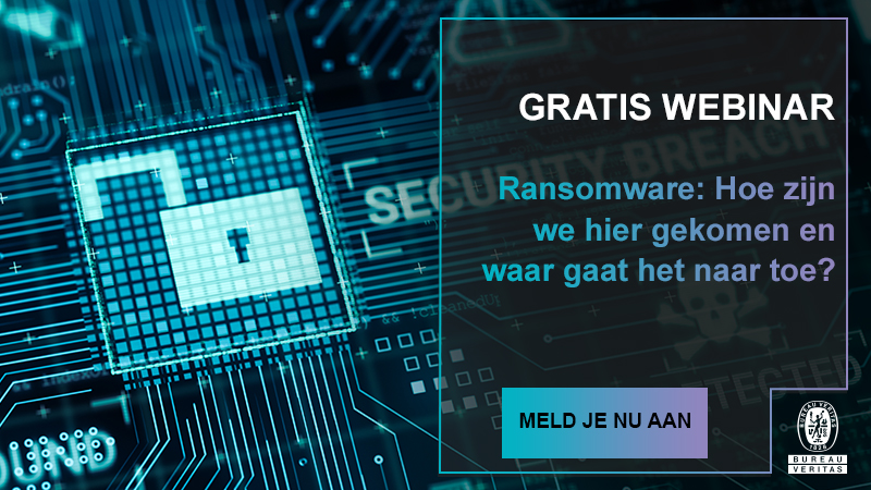Bureau Veritas biedt een reeks webinars met experts van Secura, om je te helpen controle te krijgen over jouw digitale beveiliging. De eerstvolgende is op donderdag 1 december. 

Leer meer door je te registreren voor onze webinar via onderstaande link!

ow.ly/TO5G50LKPAW