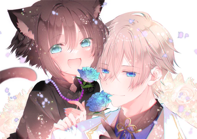 碧凪レン様(*˘︶˘*).。.:*  ベル君と一緒がとっても大好き(*˘︶˘*).。.:*   #碧凪レン #碧凪画廊 