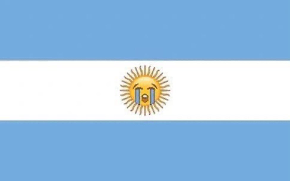SpiritsAtlantis's tweet photo. E aí, o que acharam da nova bandeira da Argentina? Eu amei! 😜 https://t.co/BLfpSMGZUG