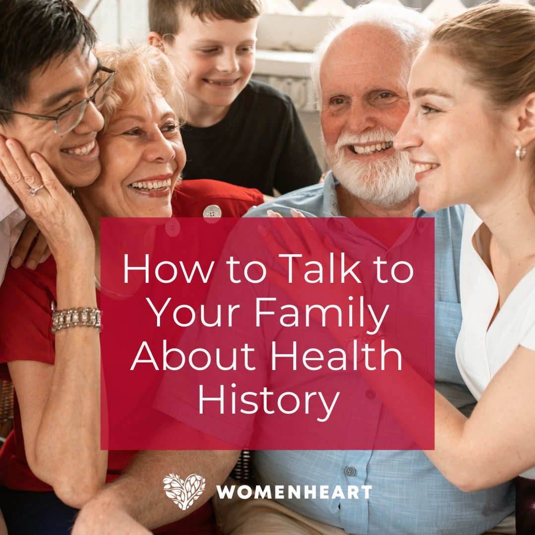 WomenHeartOrg's tweet photo. As the holiday season approaches, many of us will be celebrating with family and friends. Take a moment to ask about your family’s medical history. 

Learn how at https://t.co/aL2gWoxq38

#FamilyHealthHistory #FamilyThanksgiving #HeartHistory https://t.co/NQ6kWPKJui