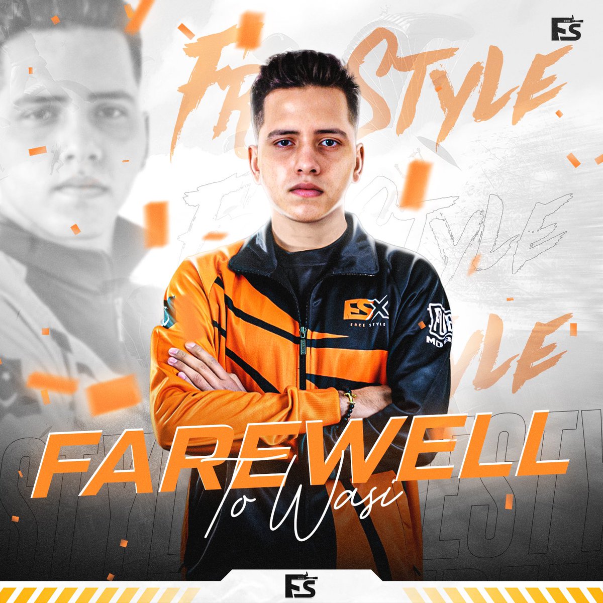 FreeStyleEspor2's tweet photo. It's time we part ways with one of the most formidable player wasi. It has been a great journey with him for so long. We wish him best of luck for his future. https://t.co/8qKAMR3Lxp