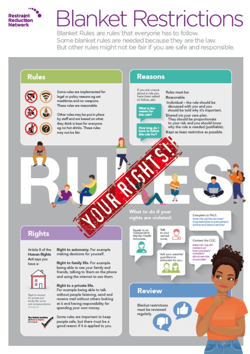 It was great to see so much interest in our Blanket Restrictions Toolkit at the 2022 RRN conference.

The toolkit ensure rights respected care by reducing reliance on #BlanketRestrictions.

You'll find the whole toolkit online at bit.ly/RRNBlanketRest…