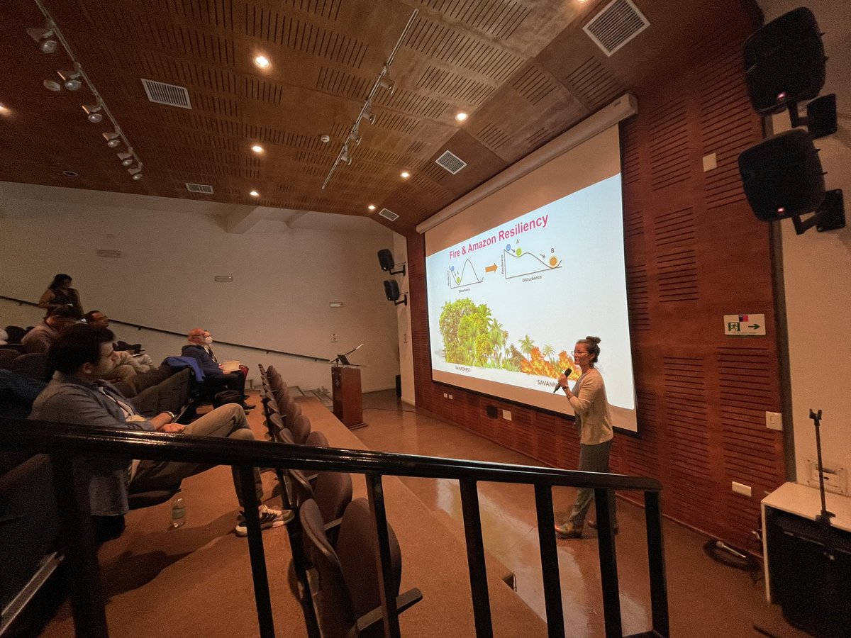 pases2020's tweet photo. Keynote presentation by @yoshi_maezumi Her research of over 10 years of work in the Amazon fire regimes linking resilience, disturbance, and human-climate relationships #PASES2022 https://t.co/2fCI0h9clS