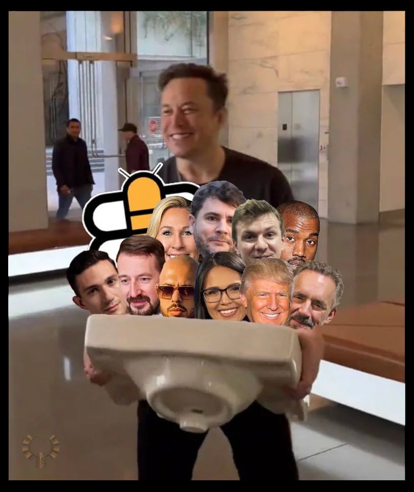 bennyjohnson's tweet image. The most accurate photo of @elonmusk on the internet