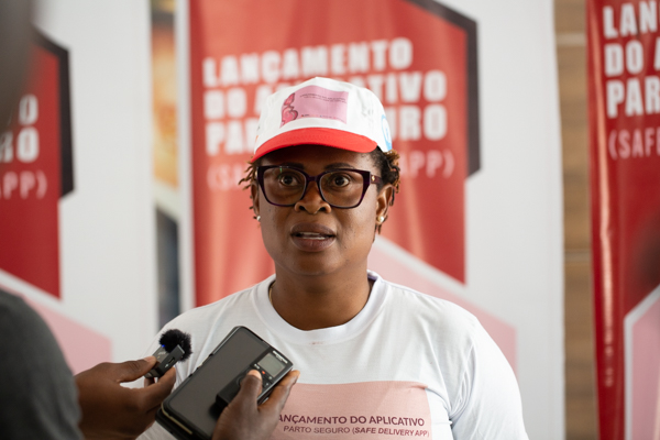 UNFPAAngola's tweet photo. It is an honor to work with Carolina Manuela de Sousa, Head Nurse at the 5 de Abril Health Centre. One of the recipients the #SafeDeliveryApp training. Carolina, who leads her team with inspiring dedication, and was also trained in emergency neonatal obstetric care. #UNFPA https://t.co/yA5C6nw6uc