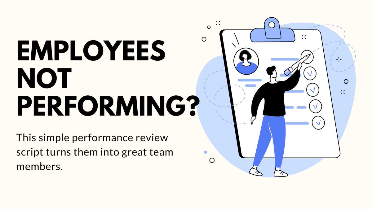 I’ve founded 3 companies &amp; was a C-suite exec at 3 more - and refined a “magic” script to turn underperforming employees into A-level team members.

Want to see it?

❤️ Like &amp; 🔃 Retweet this post and I'll DM it to you.

(MUST be following me, today only)