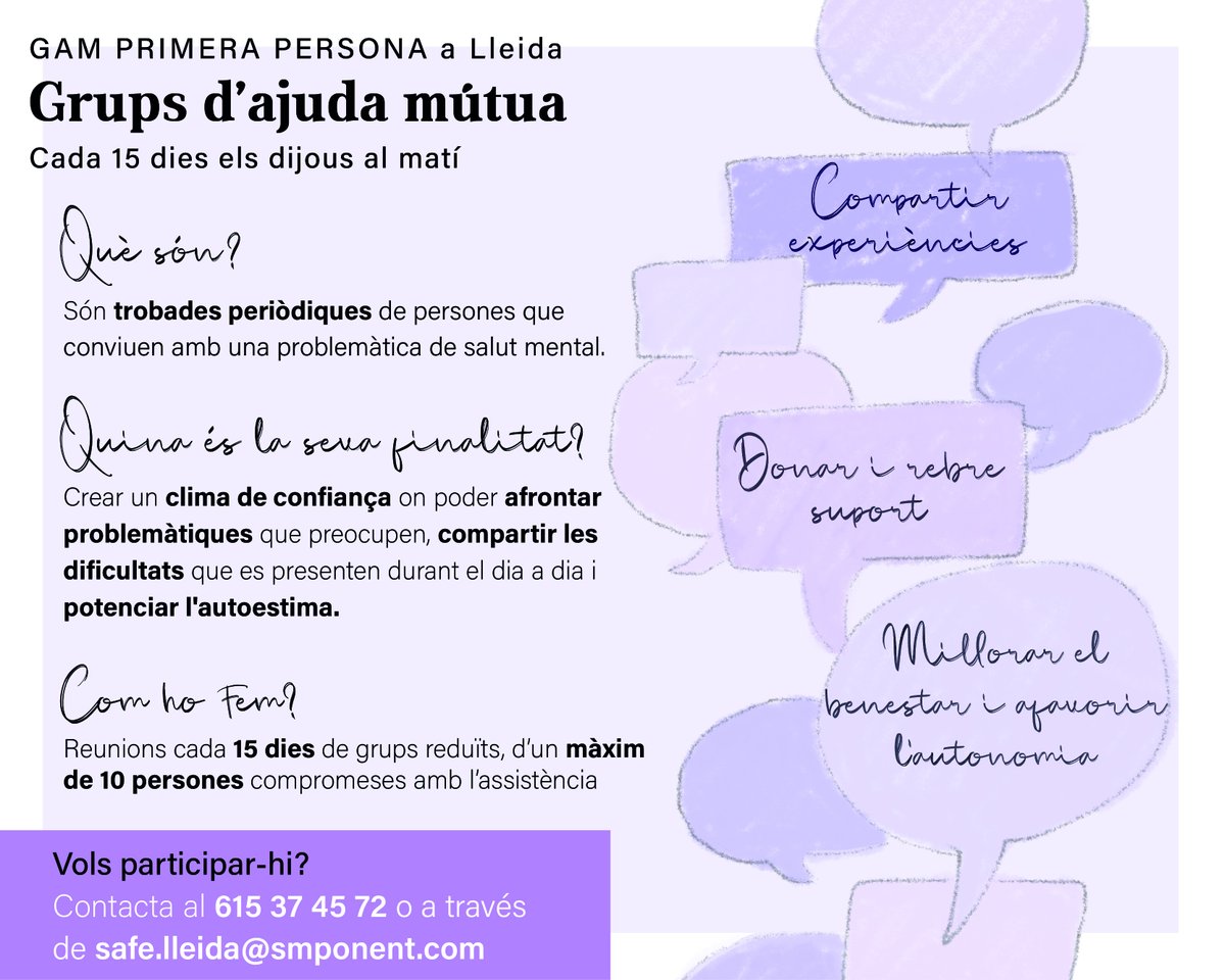 Coordinadora Salut Mental Terres de Lleida tweet media