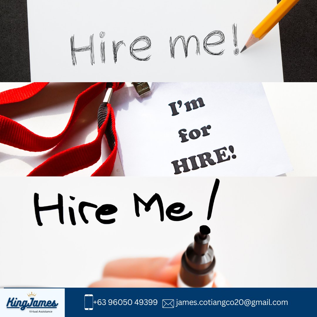 ian_cotiangco's tweet photo. Do you need help to scale up your business? Would you like to reach people more than you imagined?
HIRE a VA today! 💻 👨🏾‍💻
#HireVA #Business #Help #SendEmail #VA https://t.co/uFxwVFamTk