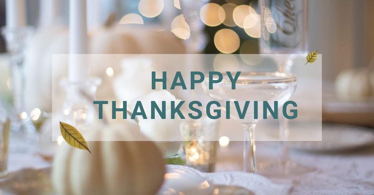 Happy Thanksgiving! All of us at Envirosite send out warm wishes for a safe and gratitude-filled holiday!