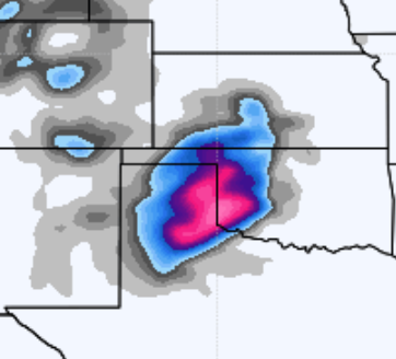 Joe Bastardi on Twitter: "Impressive snow of the Tex/Ok panhandles"