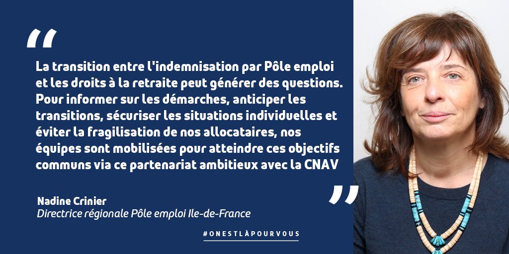 [✍️] Signature d'une convention de partenariat entre @poleemploi_IDF et @Cnav_actu IDF 

Des objectifs communs évoqués par <a href="/Nadine_CRINIER/">Nadine CRINIER</a> 👇

cc Sylvia Noll, <a href="/nora_dahmani/">Nora Dahmani</a>,  <a href="/Fred_Bit/">Frederic Birrittieri</a>

#TousMobilisés